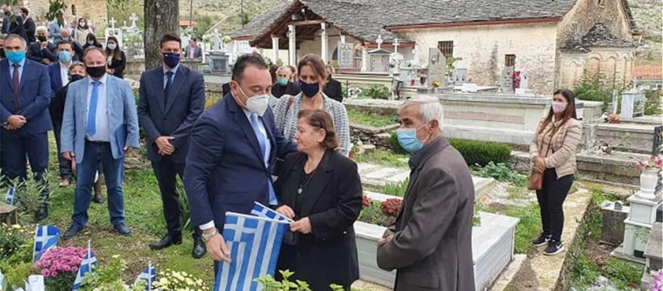 Υφ.Εξωτερικών Κ.Βλάσης: Στις εκδηλώσεις για την επέτειο του «ΌΧΙ» στις Βουλιαράτες (φώτο)